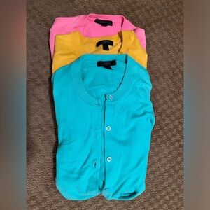 Vibrant Crewneck J. crew cardigans
